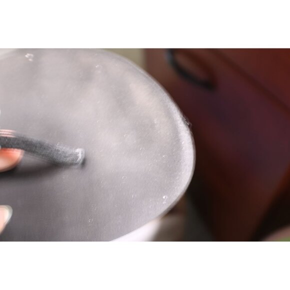 Yellow Box Sandals Doris Size 7 Black w/ Rhinestone Gems Embellished Flip Flops - Picture 3 of 11